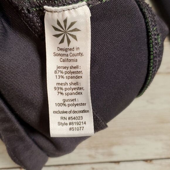 Athleta Quick Step Quickstep Capri Cropped Yoga Workout Leggings Grey Size Large - Picture 8 of 8